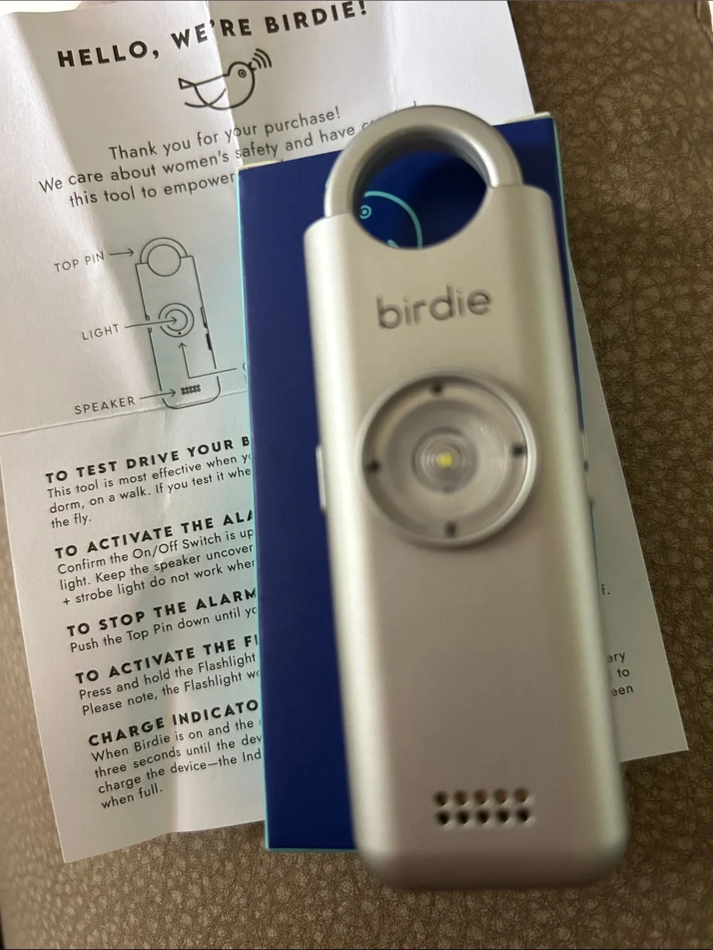 She’s Birdie Personal Safety Alarm